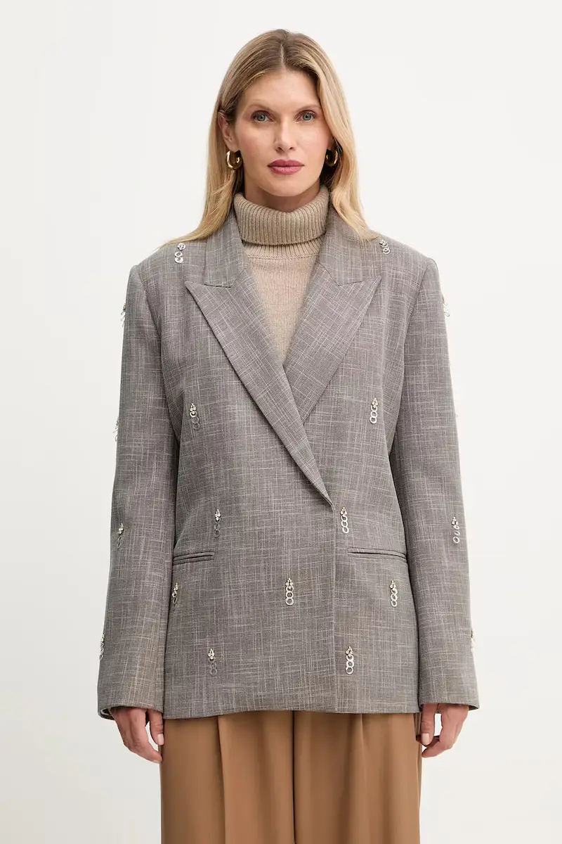 giacca colore marrone A25CPGI00301