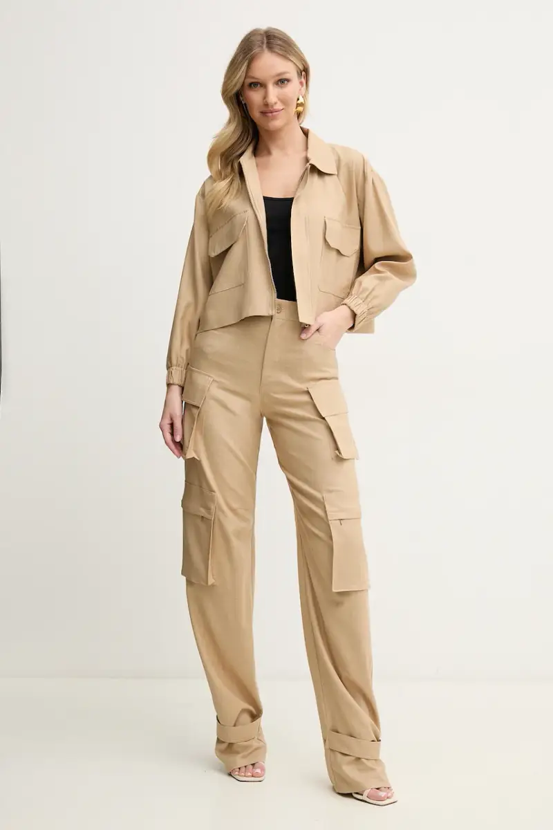 giacca colore verde P25CPGI010 miniatura 2