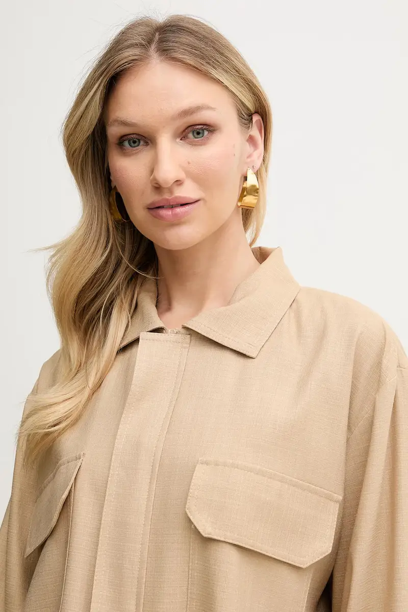 giacca colore verde P25CPGI010 miniatura 4