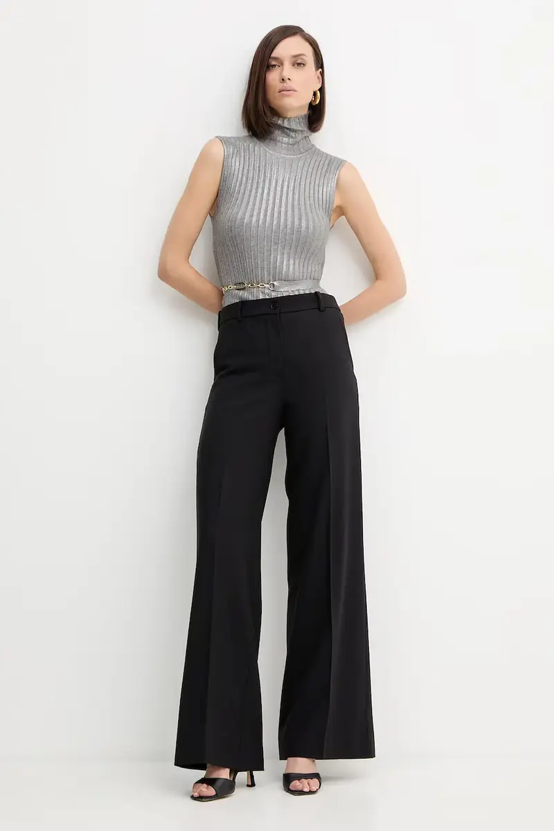 maglione donna colore grigio A25CPMGP0601 miniatura 2