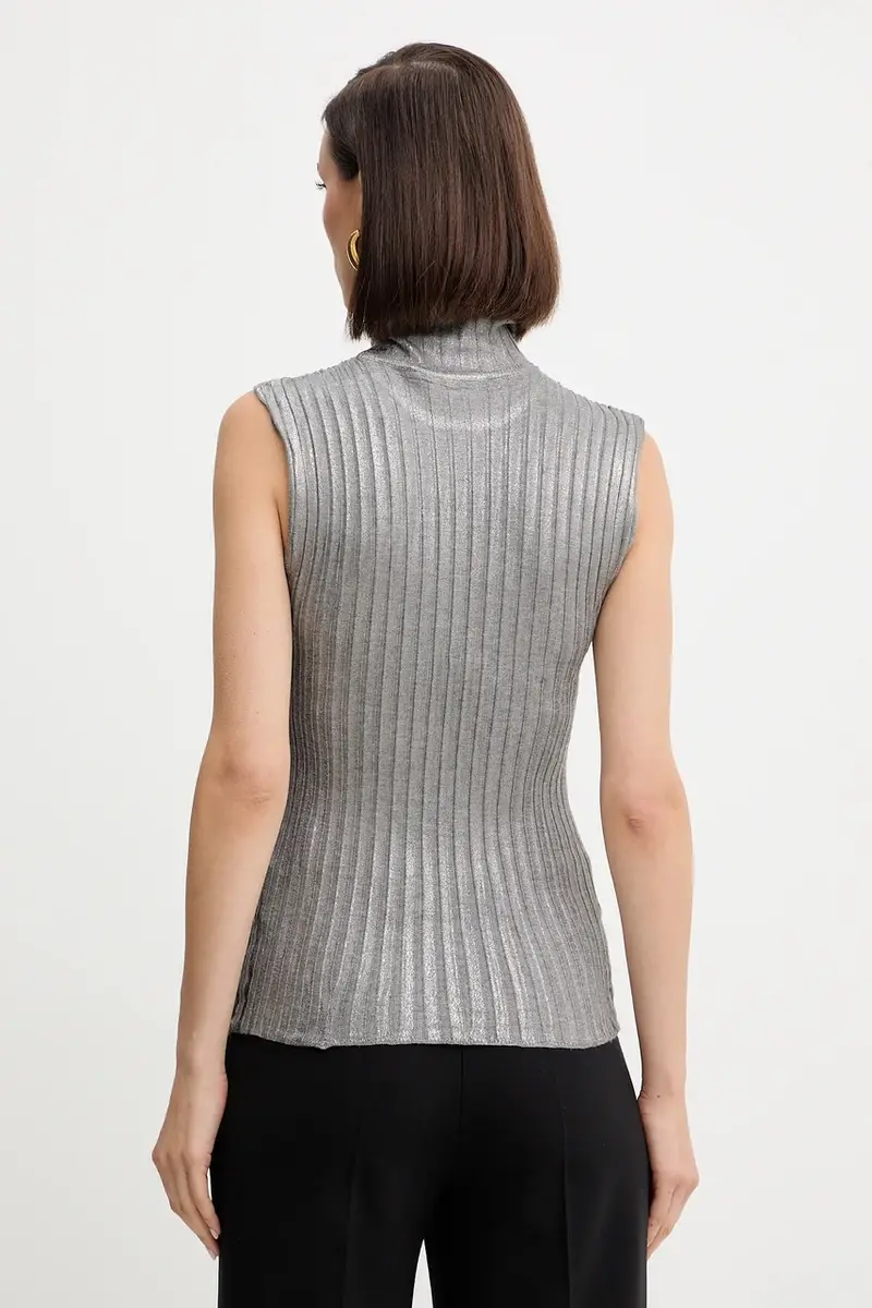 maglione donna colore grigio A25CPMGP0601 miniatura 3