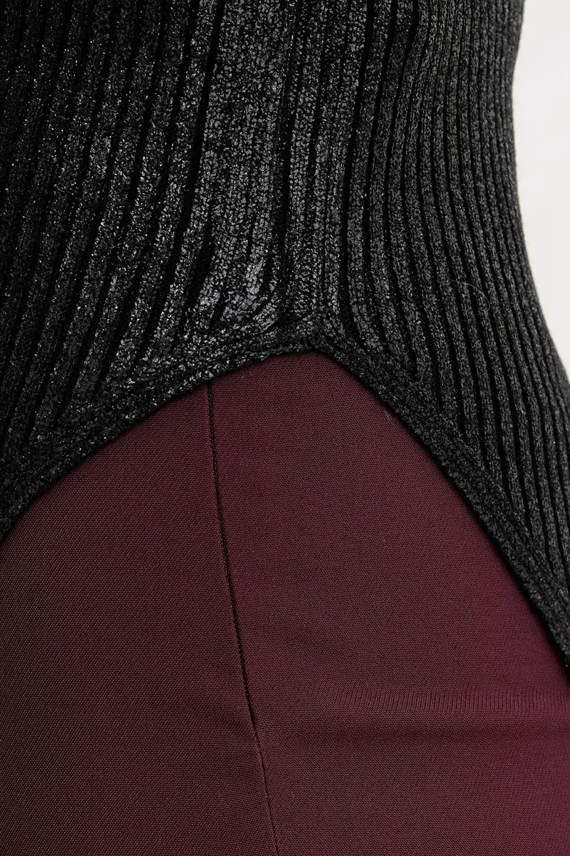 maglione donna colore nero A25CPMGP0301 miniatura 5