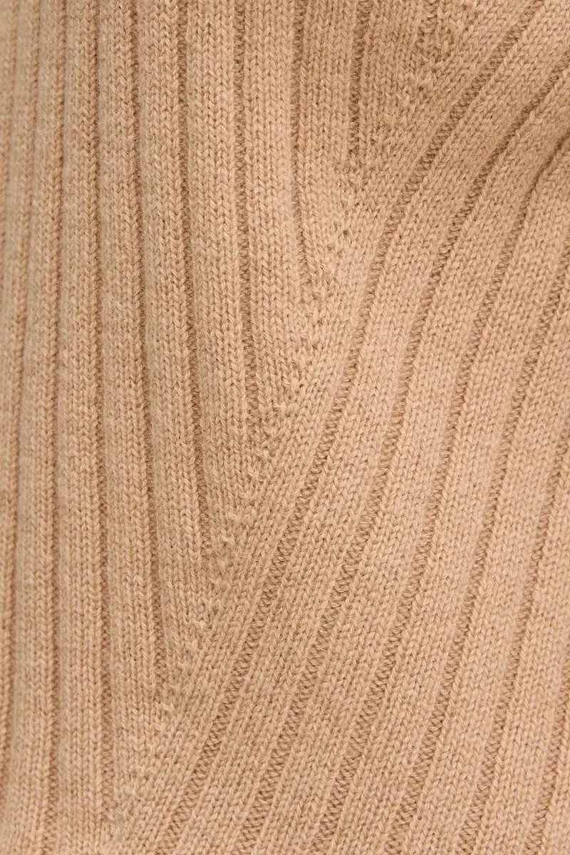 maglione in lana donna colore beige A25CPMGG08S1 miniatura 5