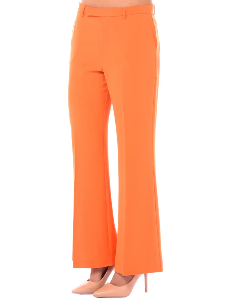 pantalone da donna Simona Corsellini ampio con tasche Arancio