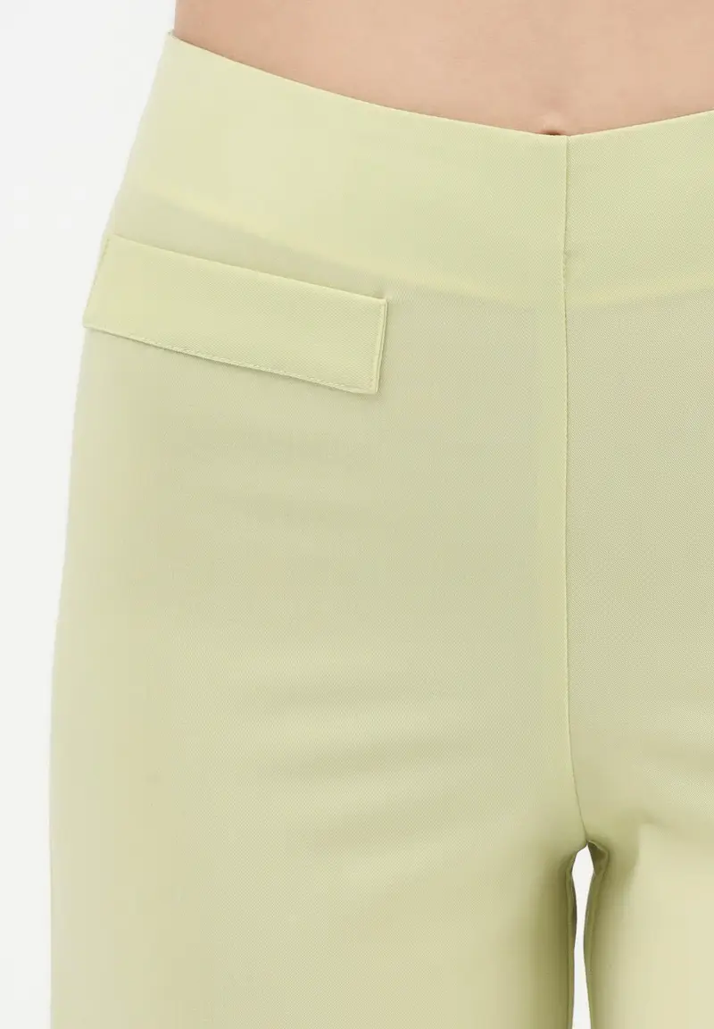 Pantalone elegante lime da donna miniatura 3