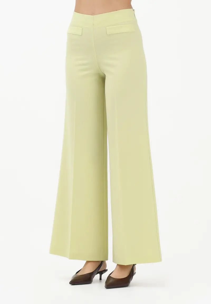 Pantalone elegante lime da donna