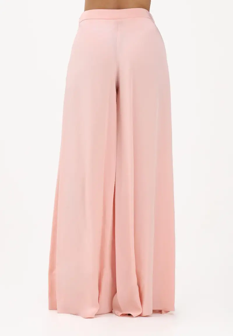 Pantalone elegante rosa da donna miniatura 3