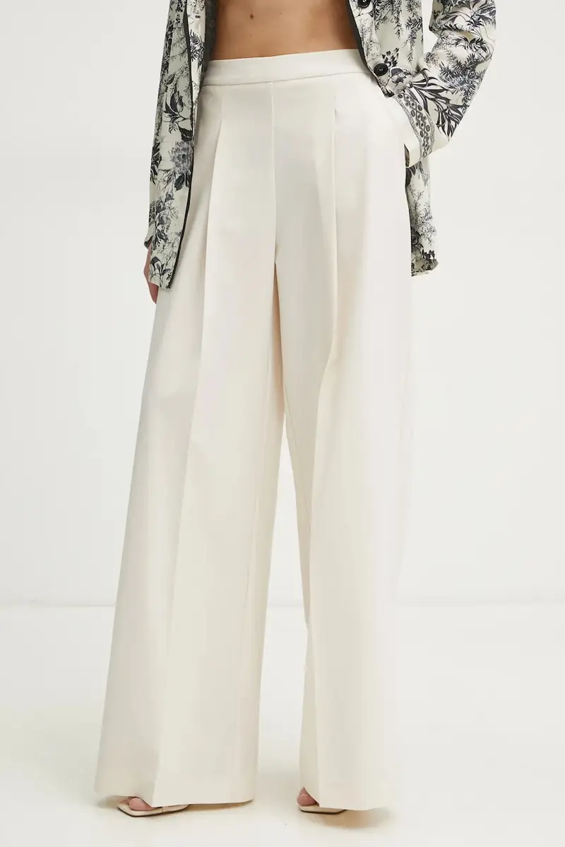 pantaloni donna colore beige P25CPPA010