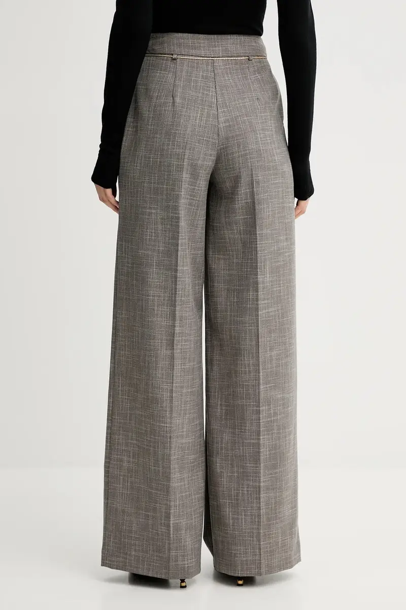 pantaloni donna colore marrone A25CPPA01501 miniatura 3