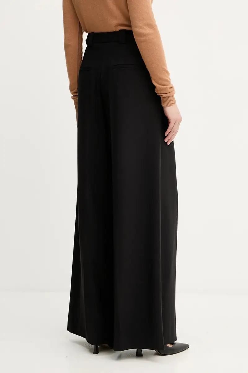 pantaloni donna colore nero A25CPPA00301 miniatura 3