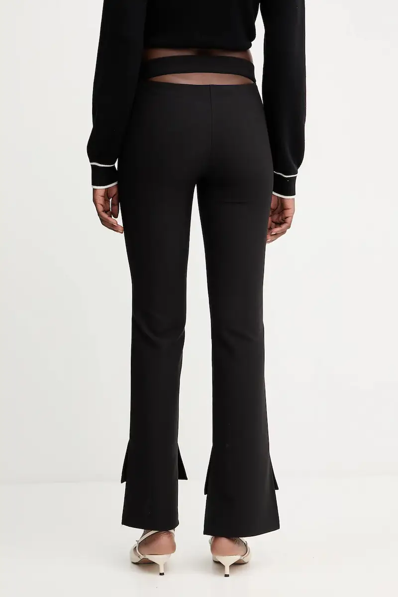 pantaloni donna colore nero A25CPPA00701 miniatura 3