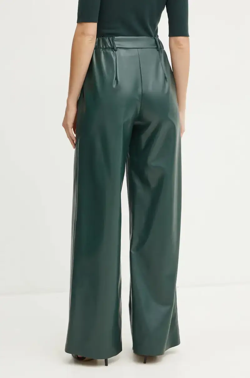 pantaloni donna colore verde A24CPPA006 miniatura 3