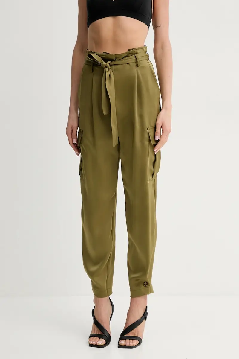 pantaloni donna colore verde P25CPPA020