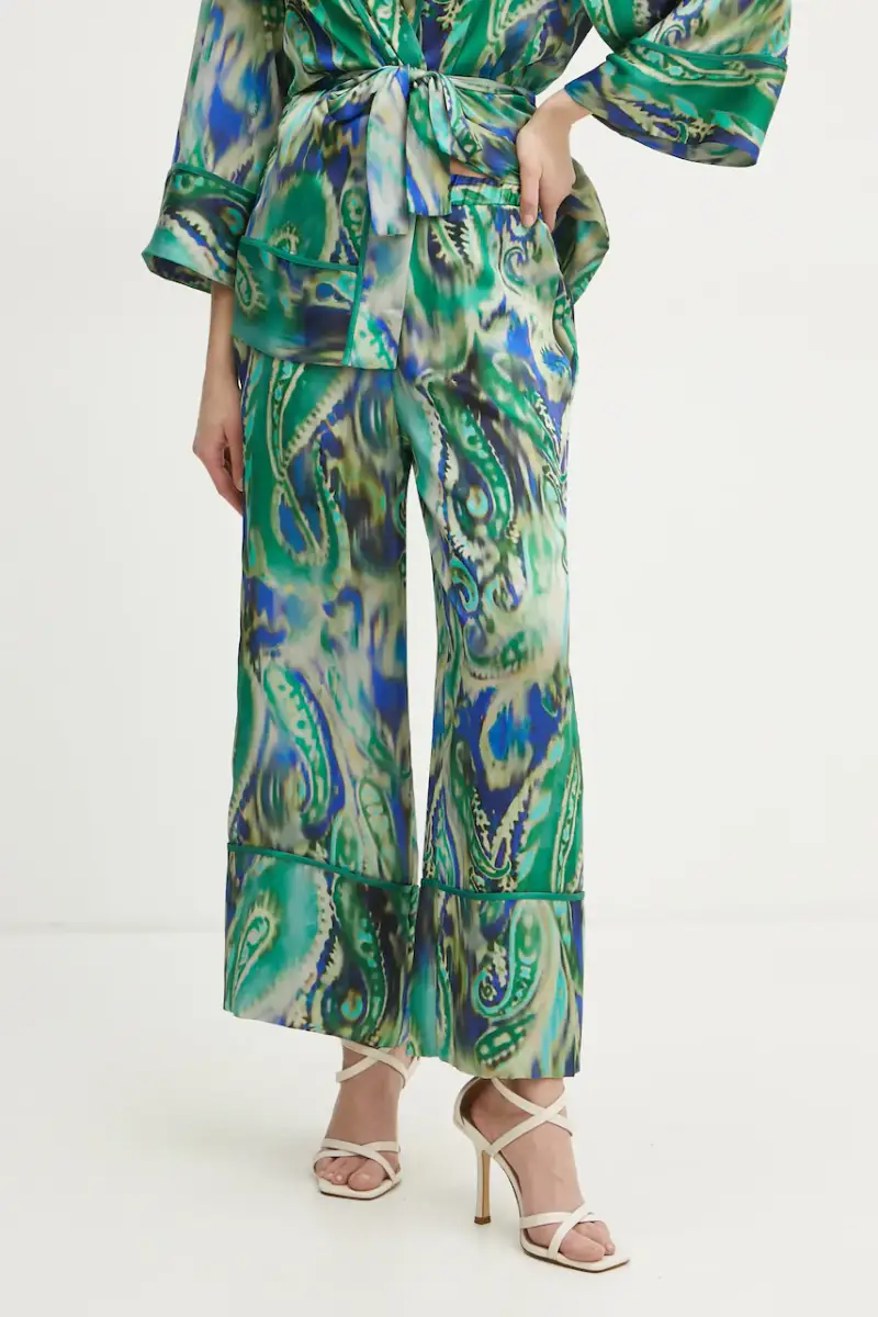 pantaloni donna colore verde P25CPPA025