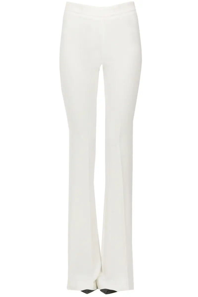 Pantaloni gamba svasata Panna