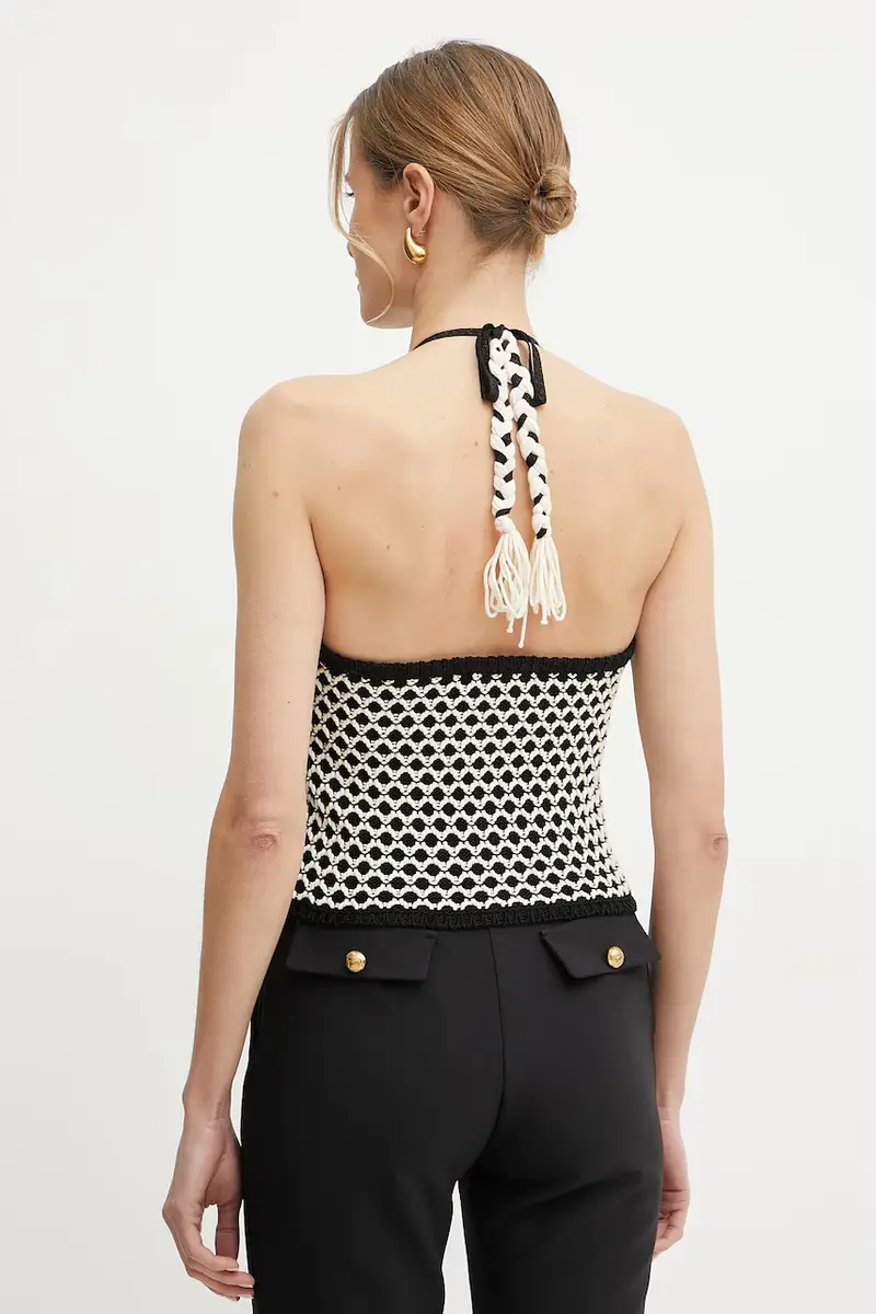 SIMONA CORSELLINI Top Donna Nero 3335670 miniatura 3