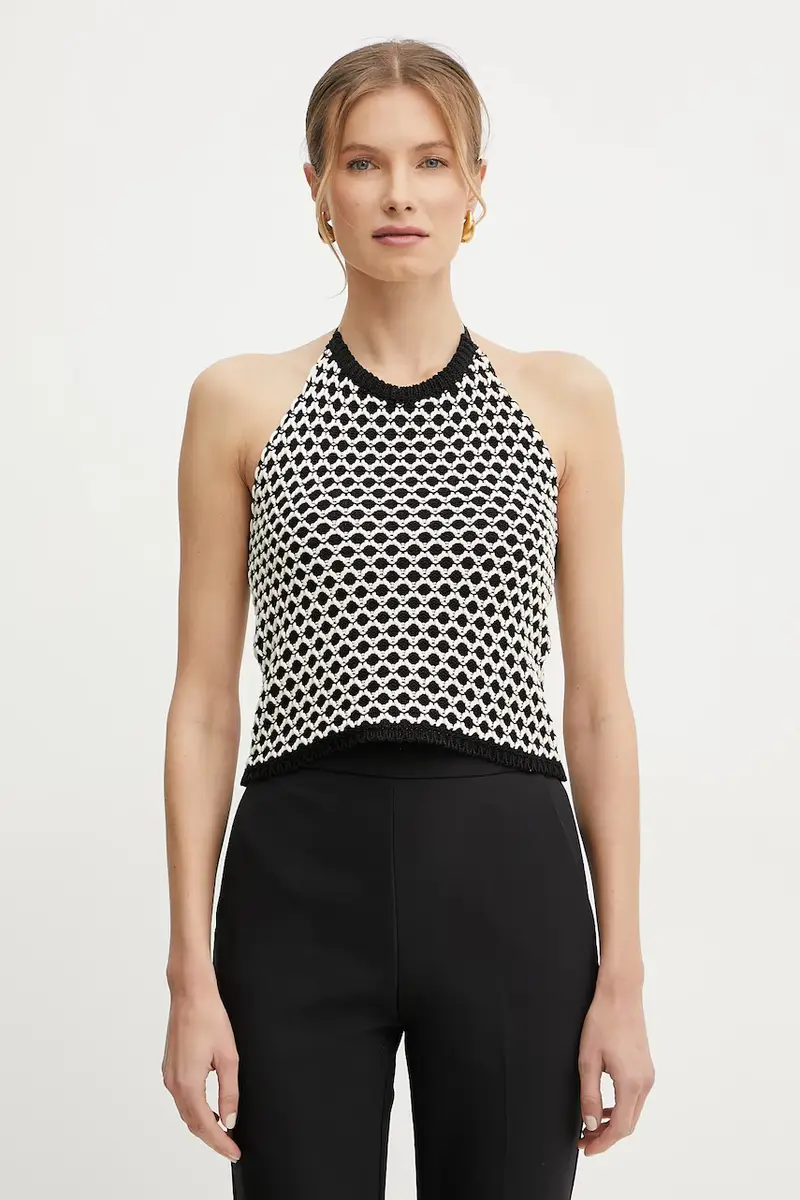 SIMONA CORSELLINI Top Donna Nero 3335670