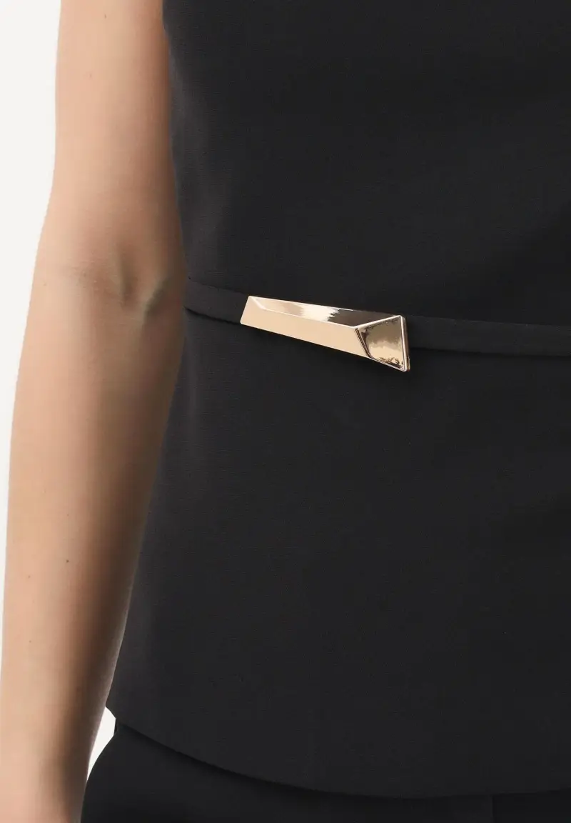 SIMONA CORSELLINI Top Donna Nero 4216962 miniatura 3