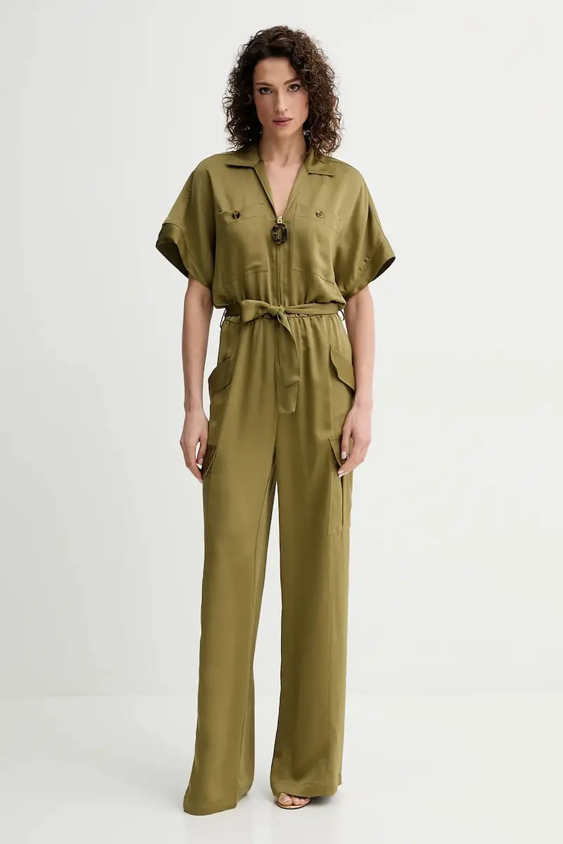 tuta elegante colore verde P25CPTU001