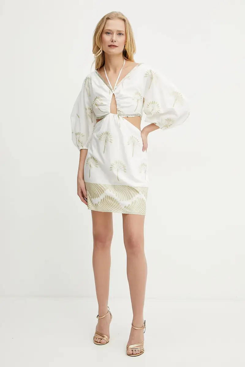 vestito colore bianco P25CPAB025 miniatura 2