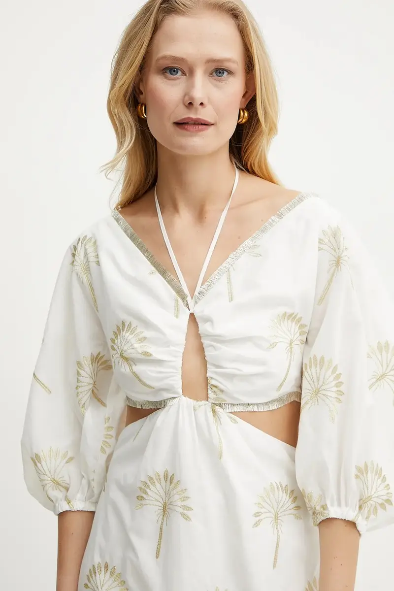 vestito colore bianco P25CPAB025 miniatura 4