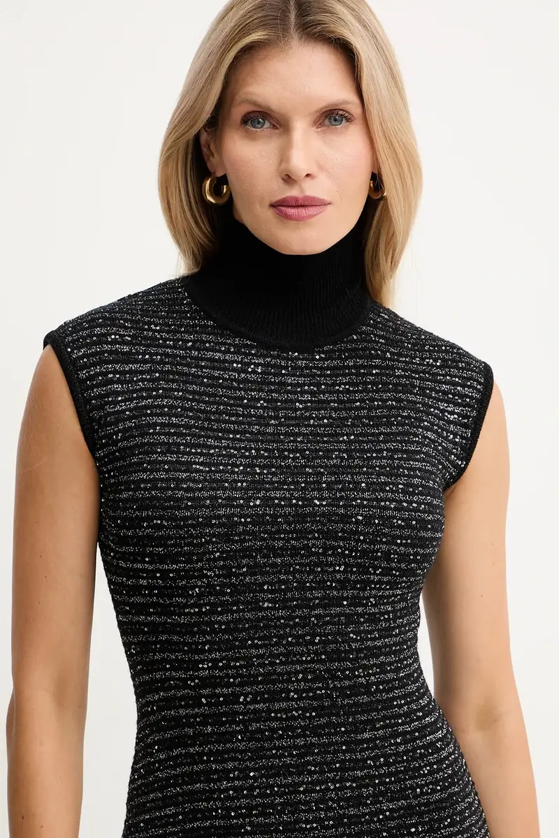 vestito colore nero A25CEABO5101 miniatura 4