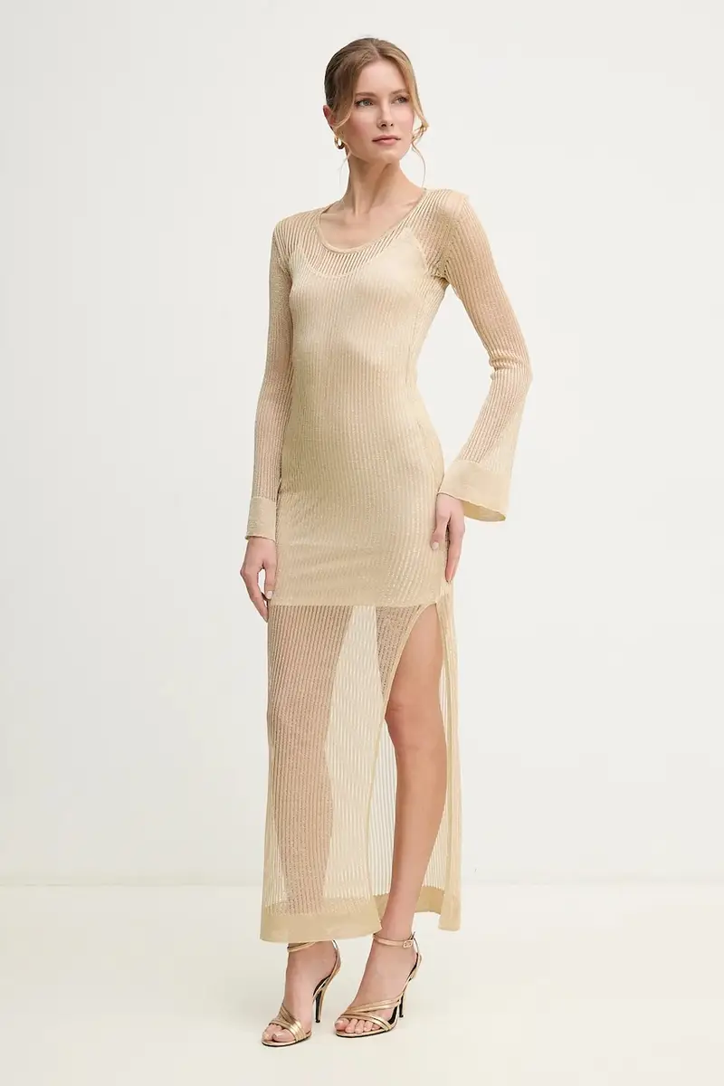 vestito colore oro P25CPABO02