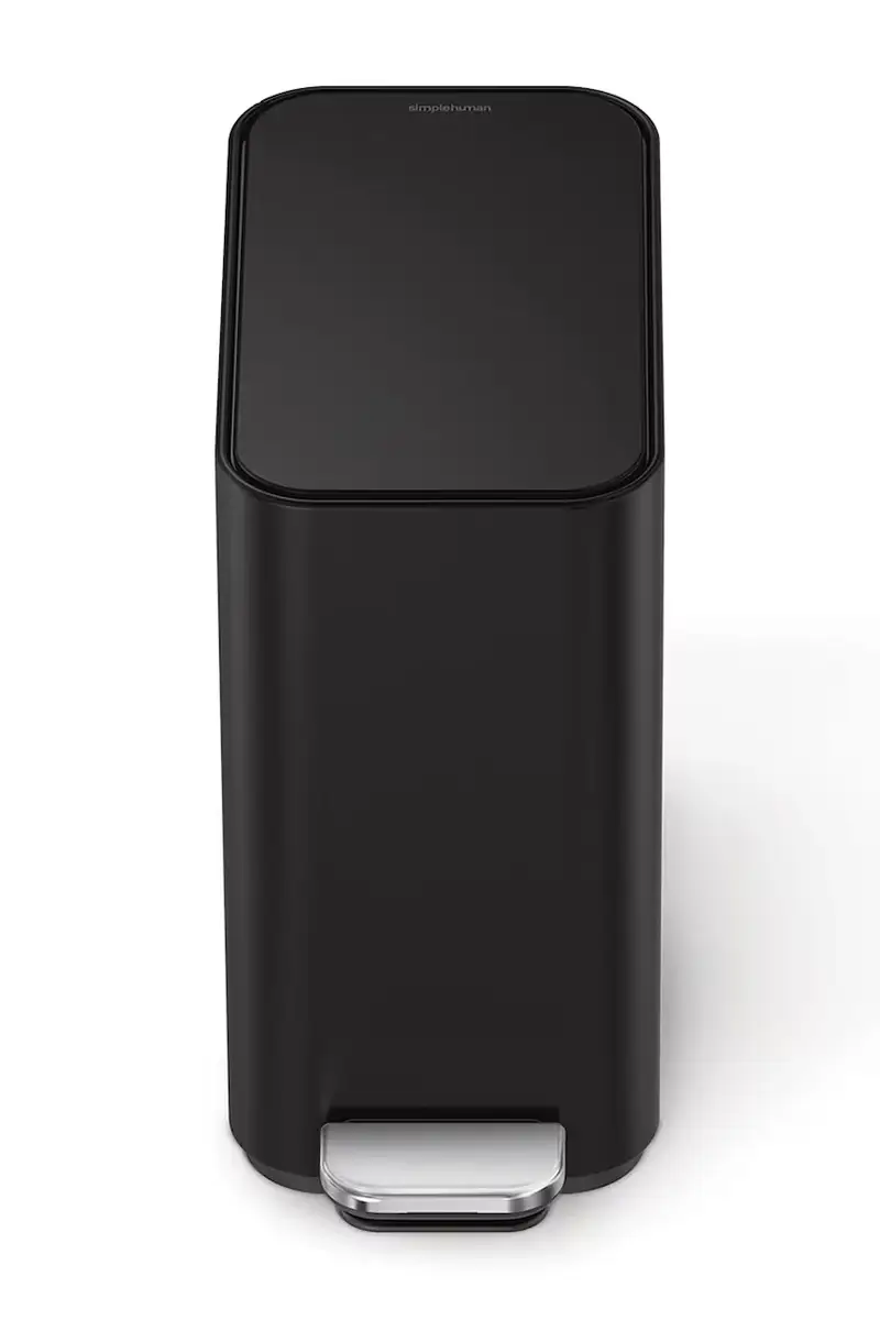 cestino dei rifiuti Slim Step 5 L colore nero miniatura 3