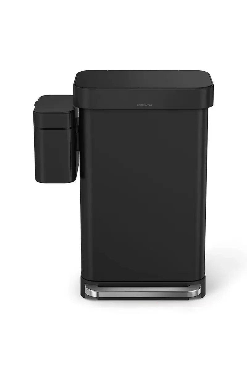 compostiera Caddy 4 L colore nero miniatura 4