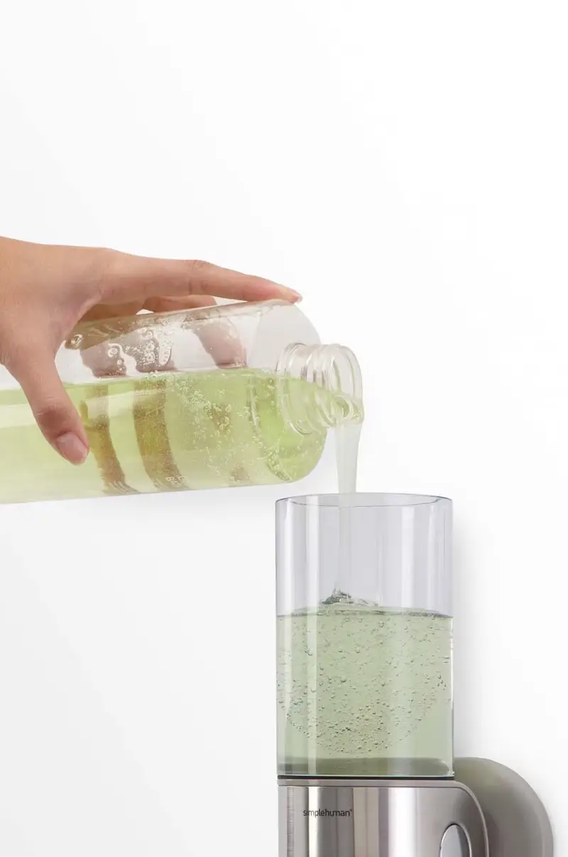 dispenser da parete per doccia Double Shower Dispenser Grigio miniatura 3