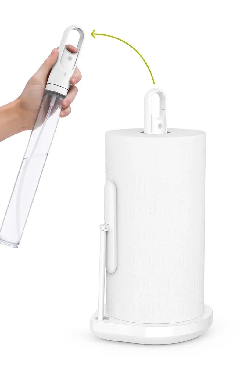 supporto per tovagliolo di carta Bianco miniatura 3