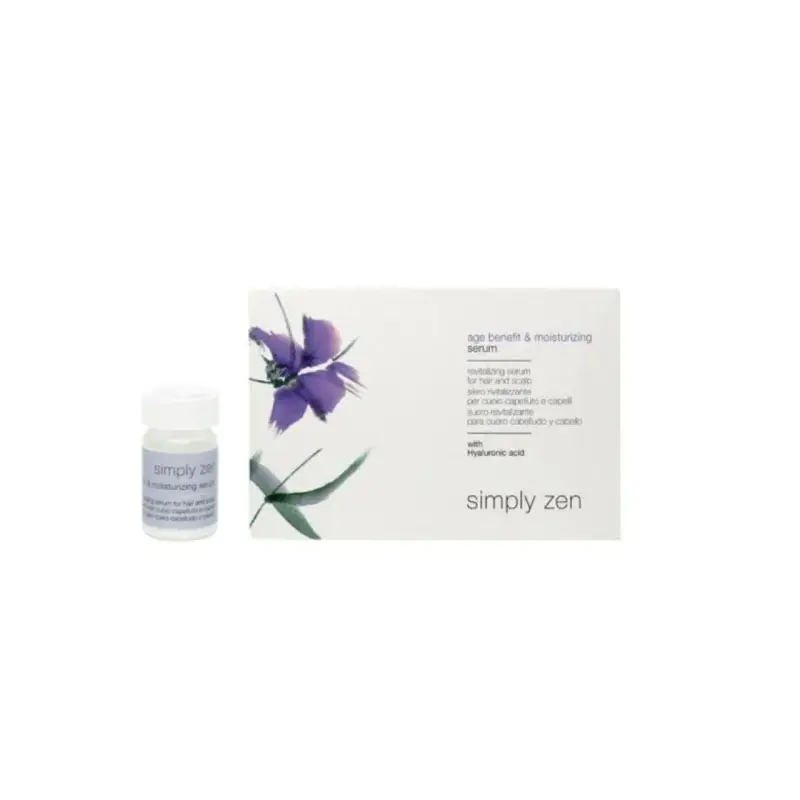 Siero per capelli idratante Simply Zen Age per la rivitalizzazione 12 x 5ml