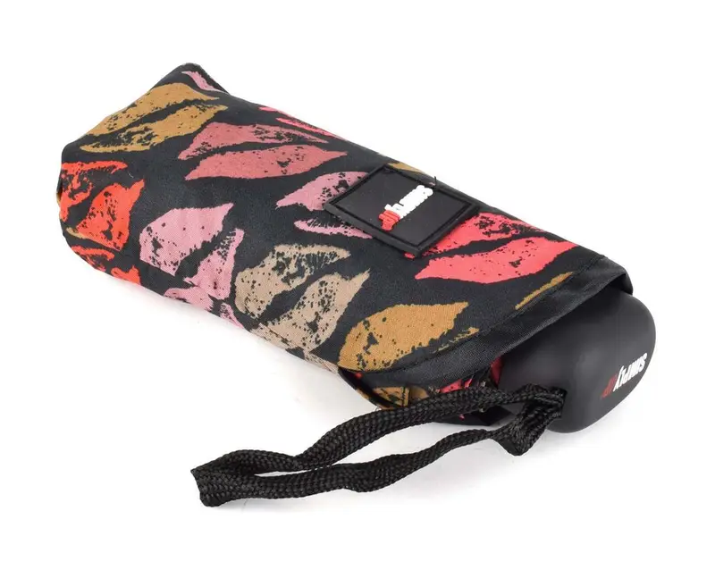 Ombrello mini manuale SimplyUp 5053 Kisses Marrone