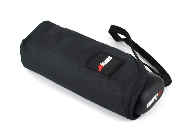 Ombrello pieghevole mini manuale SIMPLYUP 5050 Nero