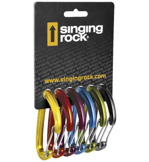 Vision Straight 6 Pack - set moschettoni Multicolor