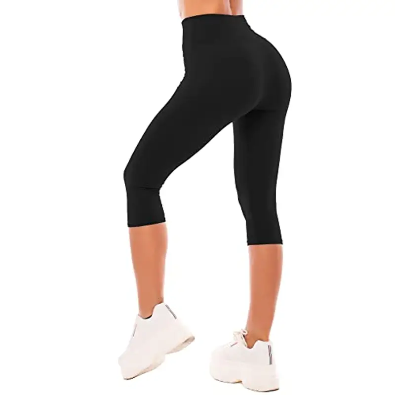 SINOPHANT Leggins Capri Vita Alta Donna