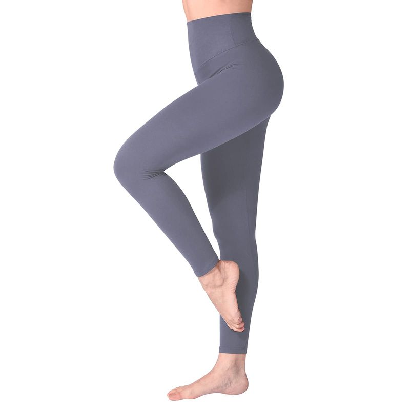 SINOPHANT Leggins Vita Alta Donna Grigio