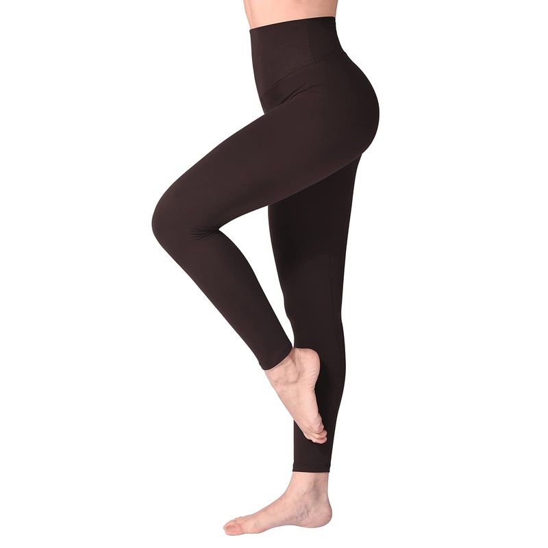 SINOPHANT Leggings Donna Marrone 7352