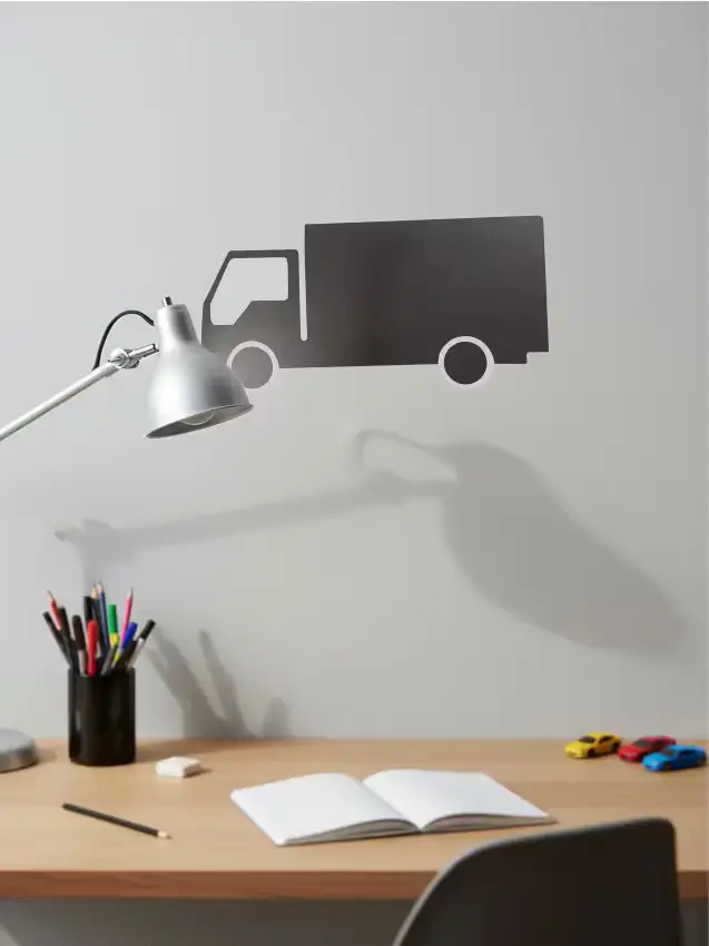 Adesivi da parete - nero