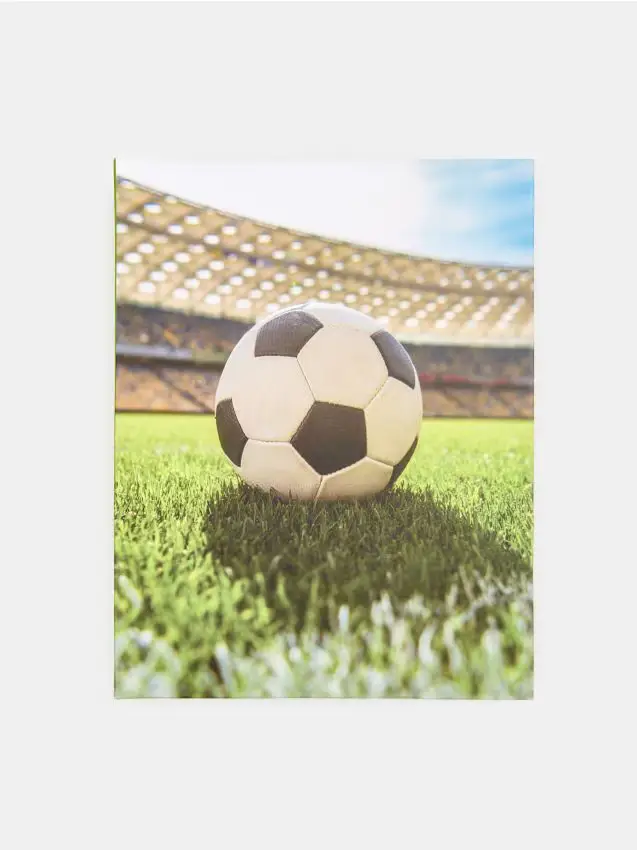 Album fotografico con motivo calcio - verde fresco