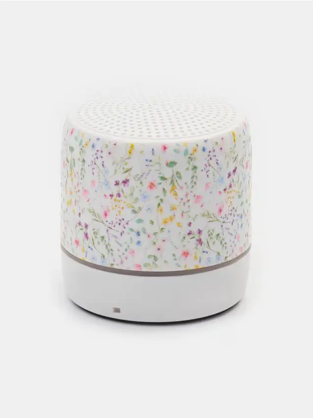 Altoparlante Bluetooth con motivo floreale - multicolor