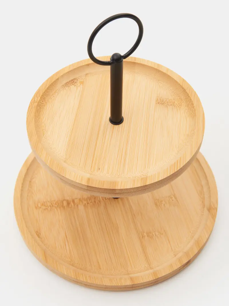 Alzata per dolci - beige miniatura 4