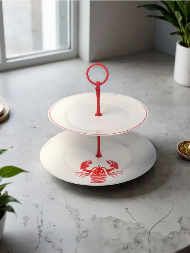 Alzata per dolci - bianco