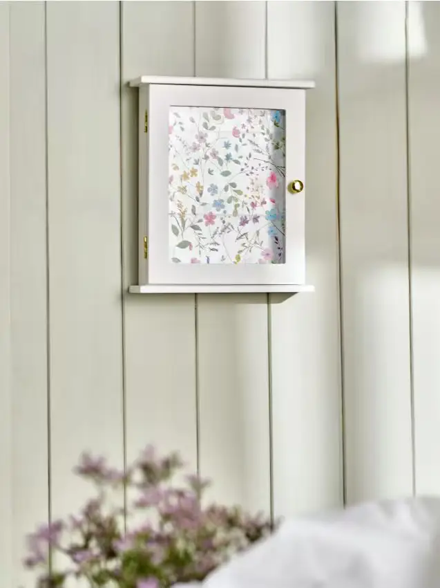 Appendichiavi con fiori - multicolor