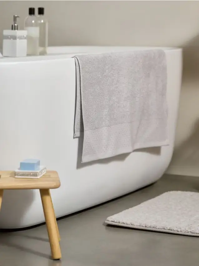 Asciugamano - grigio chiaro