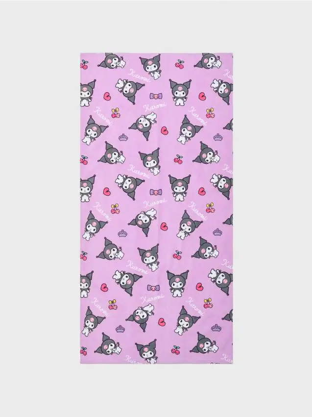 Asciugamano in cotone Kuromi - orchidea