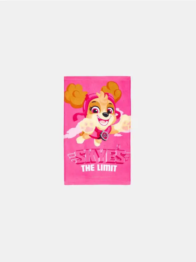Asciugamano in cotone PAW Patrol - rosa shocking