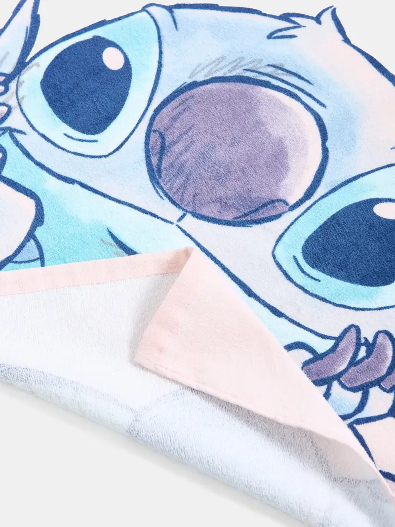 Asciugamano in cotone Stitch - rosa pastello miniatura 4