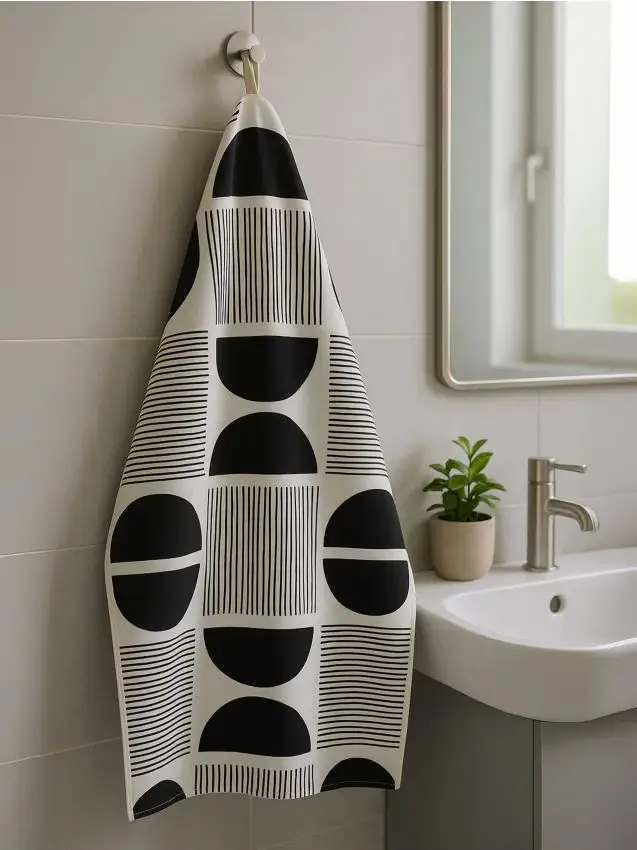 Asciugamano in microfibra ad asciugatura rapida - grigio chiaro