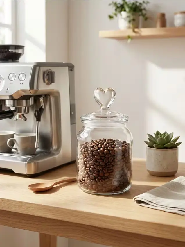 Barattolo per alimenti con coperchio - clear